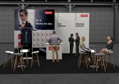 SATA Exhibition Stand Review at Automechanika 25