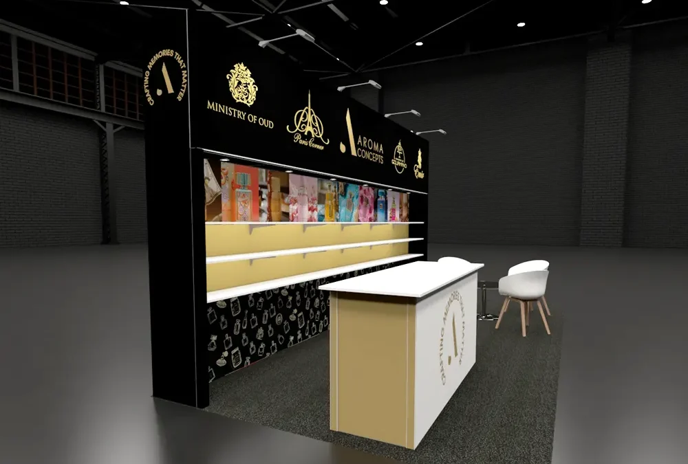 Aroma Concepts Exhibition Stand Review at Tones of Beauty 25