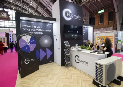 Plug Me In Exhibition Stand at Housing 25