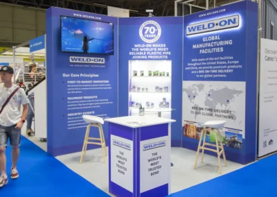 Weld-On Exhibition Stand Review at Installer Show 25