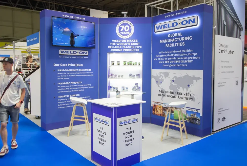 Weld-On Exhibition Stand Review at Installer Show 25