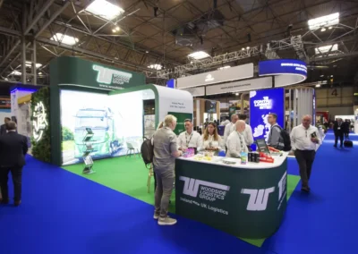 Woodside Logistics Exhibition Stand at Multimodal 25