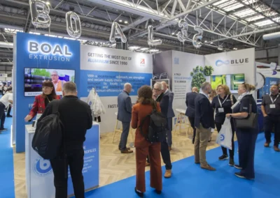 Boal Extrusion Exhibition Stand at UK Metals Expo 25