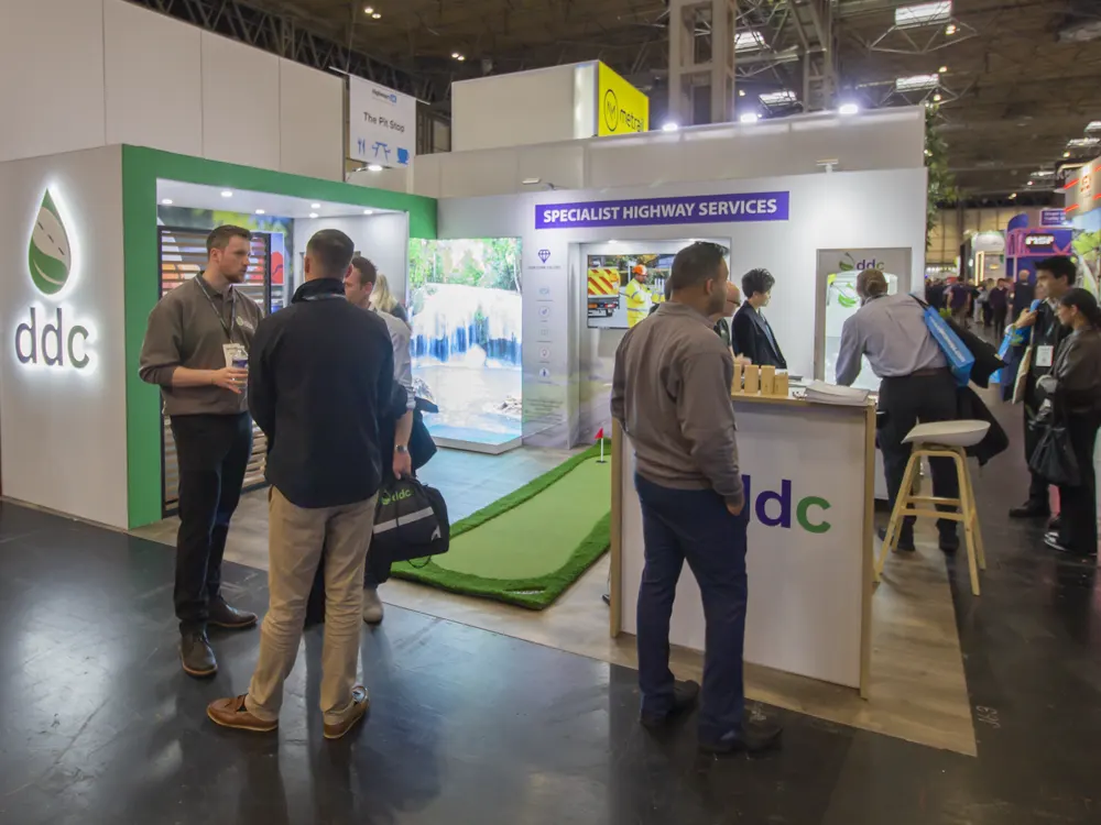 DDC Exhibition Stand at Highways UK 25