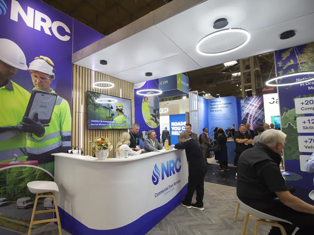 NRC Exhibition Stand at Highways UK 25