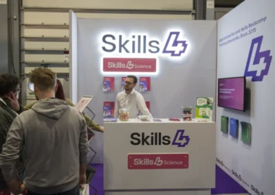 Skills 4 Science Exhibition Stand at Lab Innovations 25