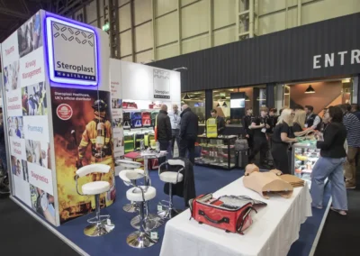Steroplast Exhibition Stand at Emergency Services Show 25