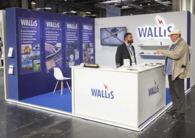 Wallis Exhibition Stand at Solar and Storage Live 25