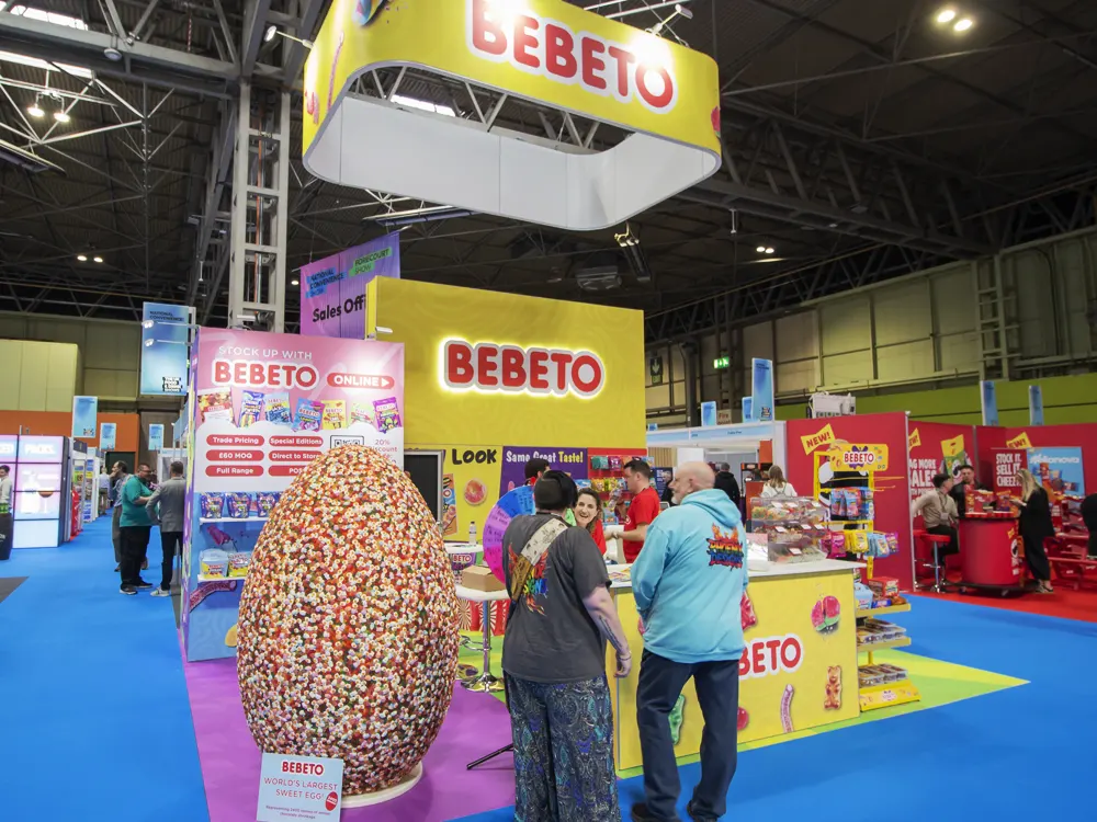 Bebeto-Exhibition-Stand-at-UK-Food-&-Drinks-Shows-2026-2 exhibition stand gallery-image