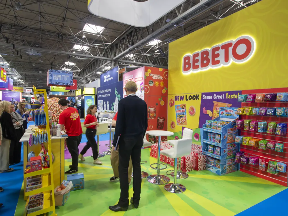 Bebeto-Exhibition-Stand-at-UK-Food-&-Drinks-Shows-2026-4 exhibition stand gallery-image