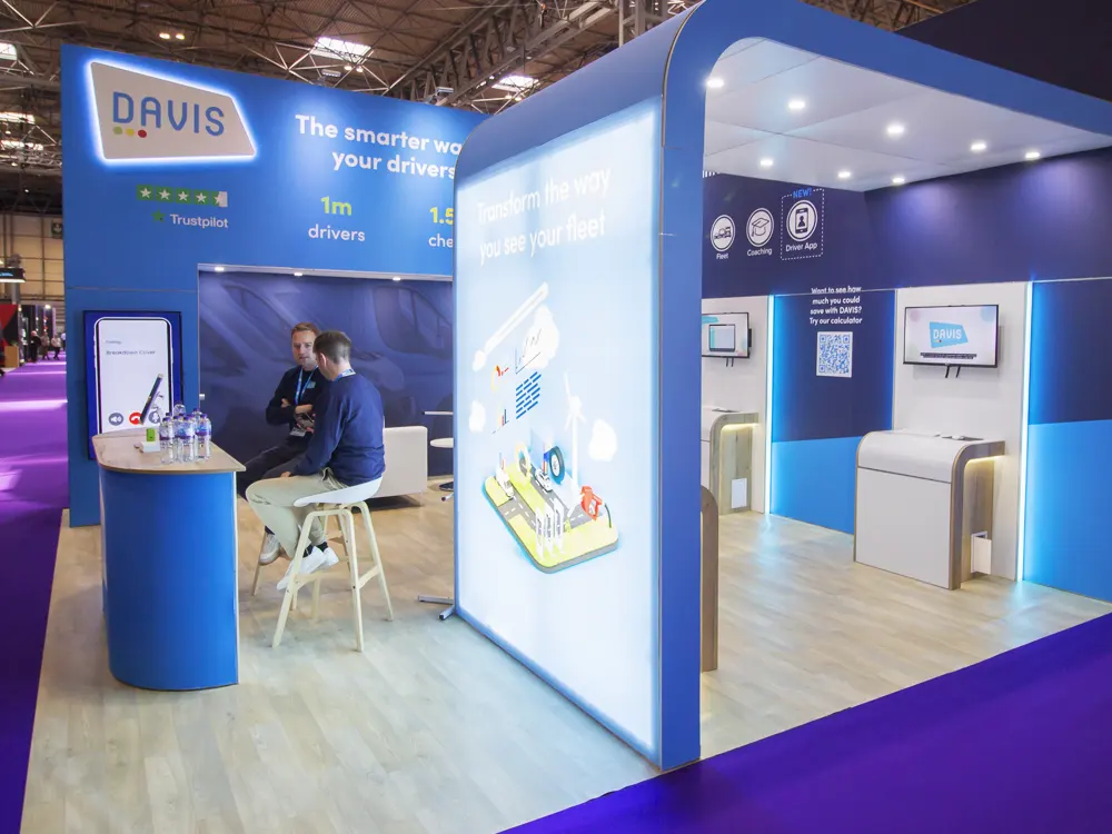 Davis-Exhibition-Stand-at-CV-Show-2026-1 exhibition stand gallery-image