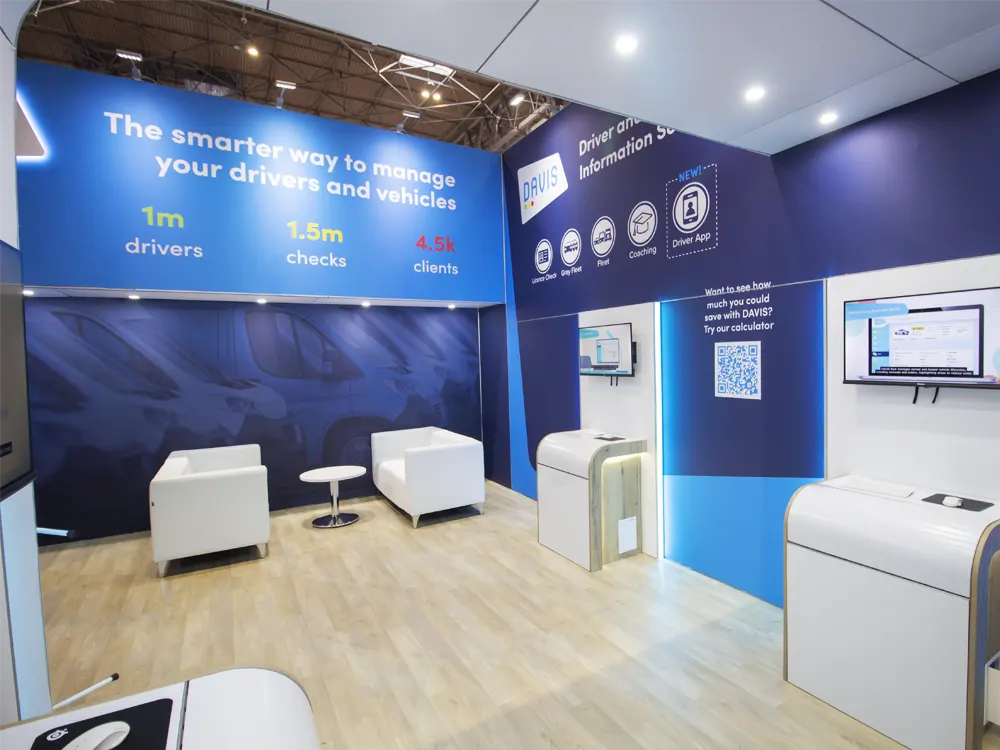 Davis-Exhibition-Stand-at-CV-Show-2026-2 exhibition stand gallery-image