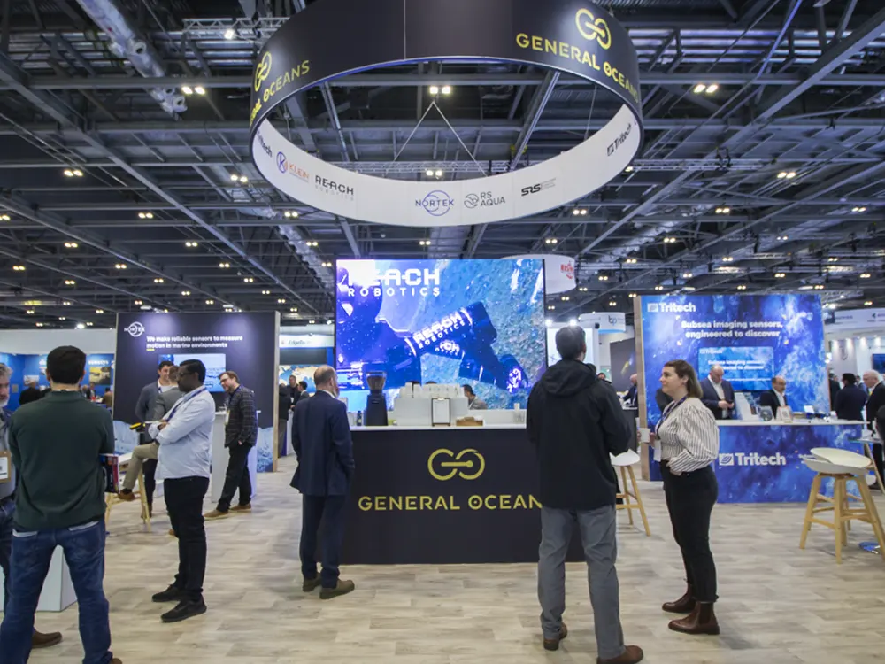 General-Oceans-Exhibition-Stand-at-Oceanology-2026-1 exhibition stand gallery-image