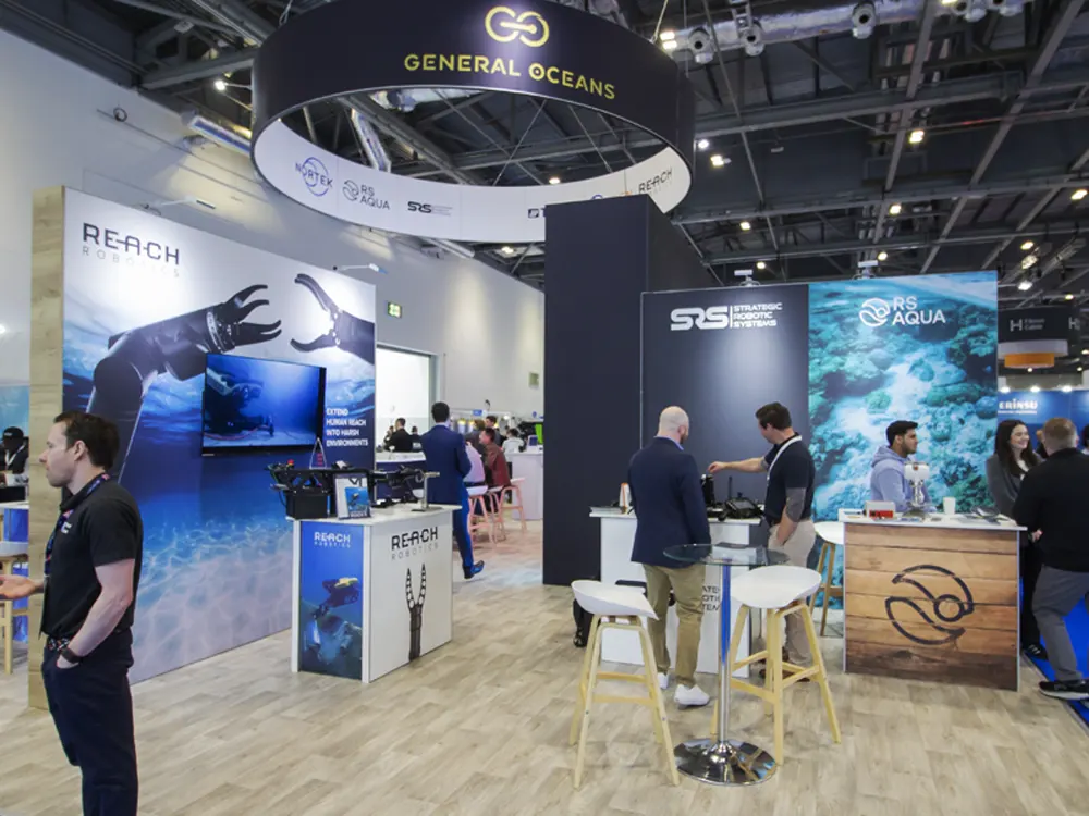 General-Oceans-Exhibition-Stand-at-Oceanology-2026-3 exhibition stand gallery-image