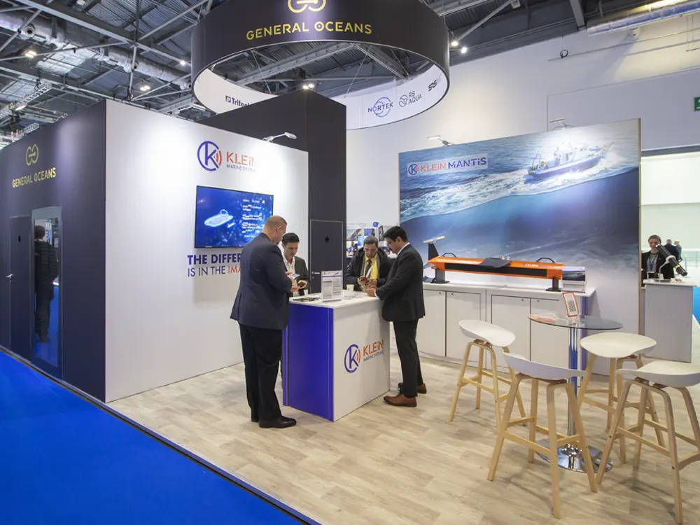 General-Oceans-Exhibition-Stand-at-Oceanology-2026-4 exhibition stand gallery-image