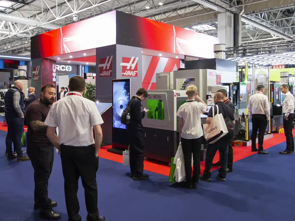 Haas-Exhibition-Stand-at-MACH-2026-2 exhibition stand gallery-image