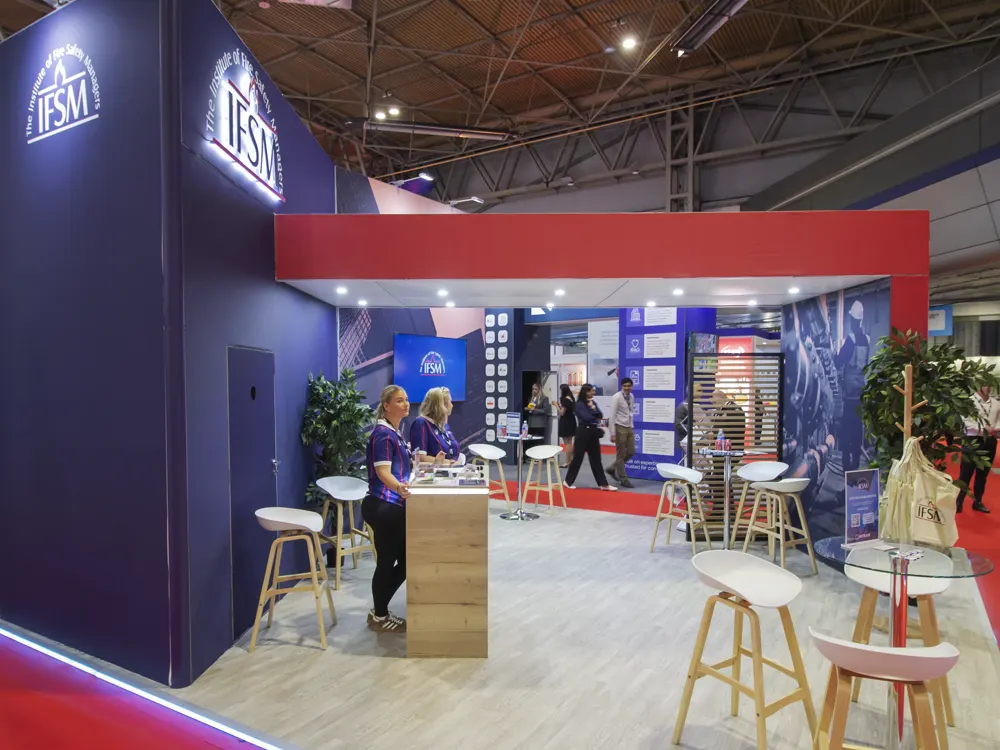 IFSM-Exhibition-Stand-at-The-Fire-Safety-Event-2026-4 exhibition stand gallery-image