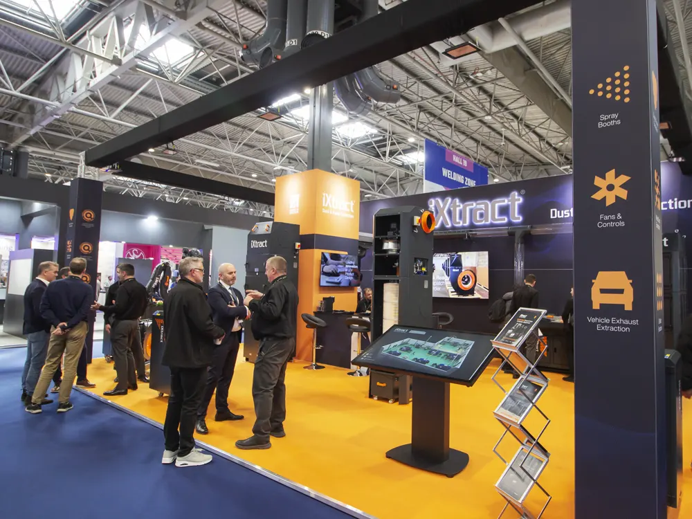 iXtract-Exhibition-Stand-at-MACH-2026-1 exhibition stand gallery-image
